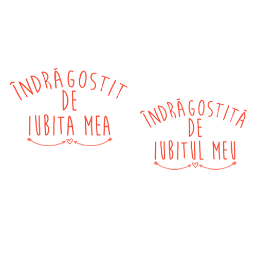 Tricouri pentru cuplu Indragostit - Indragostita