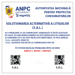 Autocolant Solutionare a litigiilor
