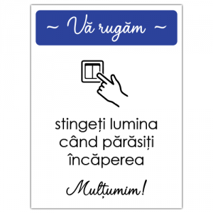 Autocolant Stingeti lumina