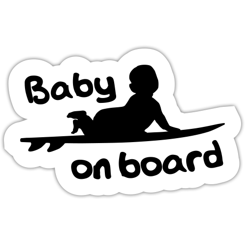 Autocolant auto Baby on board