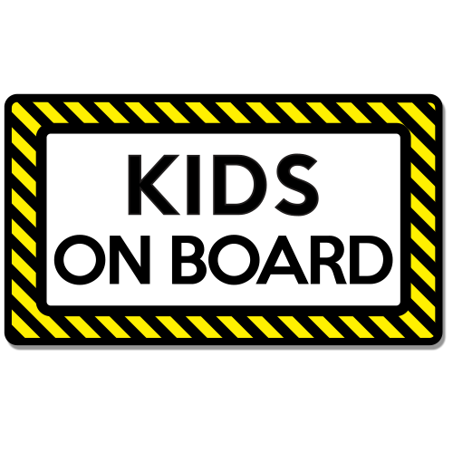 Autocolant auto Kids on board