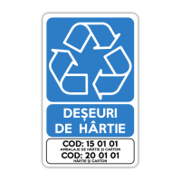 Autocolant Deseuri de hartie