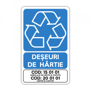 Autocolant Deseuri de hartie