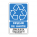 Autocolant Deseuri de hartie