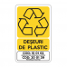Autocolant Deseuri de plastic