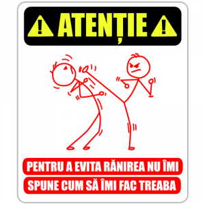 Autocolant Nu Aruncati Hartia In Toaleta
