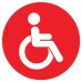Autocolant Toaleta pentru persoane cu dizabilitati