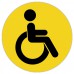 Autocolant Toaleta pentru persoane cu dizabilitati