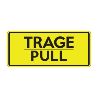 Autocolant Trage - Pull