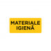 Autocolant Materiale igiena