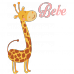Body bebe Girafa bebe (cu prenume)