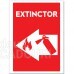 Indicator Extinctor (in caz de incendiu)