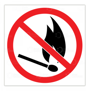 Indicator Interzis focul deschis