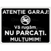 Indicator Atentie garaj