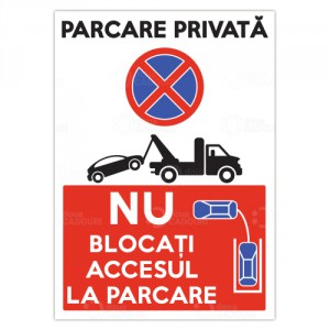 Indicator Parcare privata 