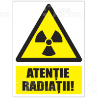 Indicator Atentie radiatii