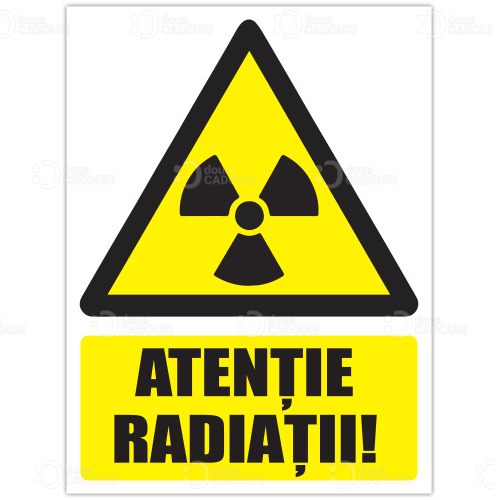 Indicator Atentie radiatii