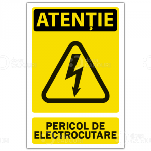 Indicator Pericol de electrocutare