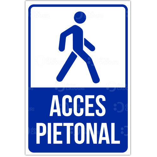 Indicator Acces pietonal