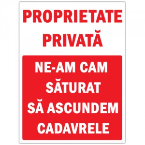 Indicator Proprietate privata 
