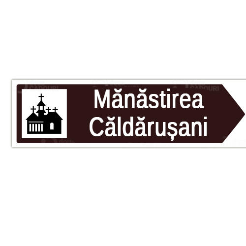 Indicator sageata Manastire (dreapta)