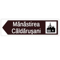 Indicator sageata Manastire (stanga)