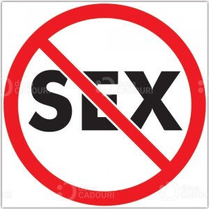 Indicator amuzant Interzis pentru sex