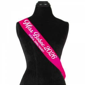 Panglica Miss - cu textul dvs