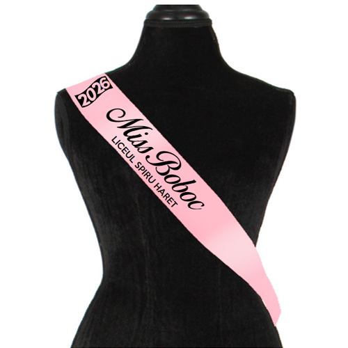 Panglica Miss/Mister cu an