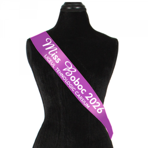 Panglica Miss - cu textul dvs