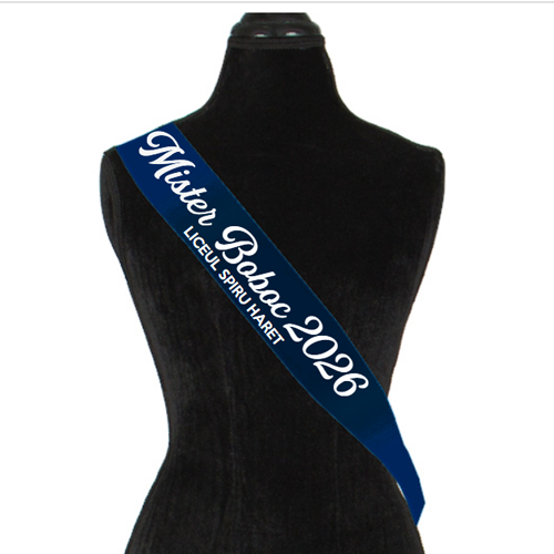 Panglica Mister - cu textul dvs