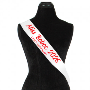 Panglica Miss - cu textul dvs