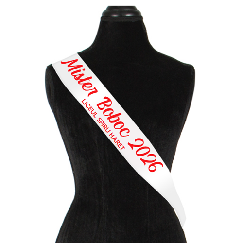 Panglica Mister - cu textul dvs