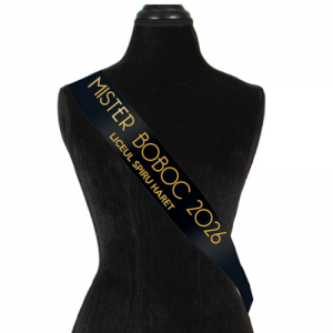 Panglica Mister - cu textul dvs