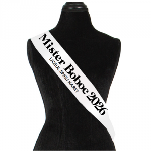 Panglica Mister - cu textul dvs