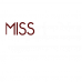 Panglica Miss - cu textul dvs