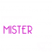 Panglica Mister - cu textul dvs