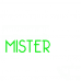 Panglica Mister - cu textul dvs