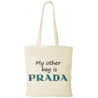 Sacosa My other bag is Prada