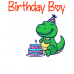 Tricou Birthday boy - crocodil