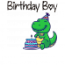 Tricou Birthday boy - crocodil