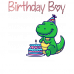 Tricou Birthday boy - crocodil