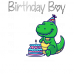 Tricou Birthday boy - crocodil