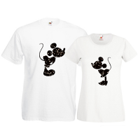 Tricouri pentru cuplu Mickey Minnie