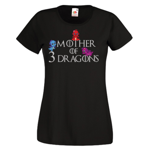 Tricou Mother of 3 Dragons
