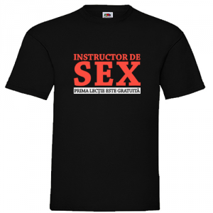 Tricou Instructor de Sex