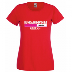 Tricou Bunica in devenire (cu luna nasterii)
