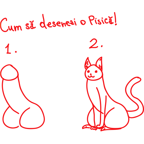 Cum sa desenezi o pisica